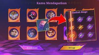 GACHA PAKAI 33 TOKEN DAPAT POLA KOF BINGO 40X, DIJAMIN PANEN SKIN EPIC & KOF! - MOBILE LEGENDS