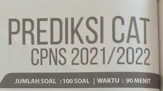 Prediksi CAT CPNS 2021/2020 Lengkap Dengan Jawabannya