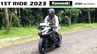 SO HAPPY THAT I FORGOT TO DISCUSS THE BIKE| First Impressions of Riding the Kawasaki ZX-25R ABS 2023