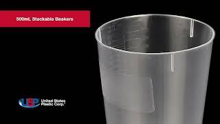 500mL Stackable Beakers | U.S. Plastic Corporation®