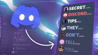 The Secret Discord Tips and Tricks You're Not Doing