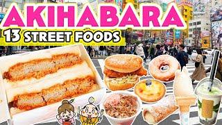 Akihabara Japan / Tokyo Street Food Tour / Japan Travel Vlog