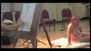 art class female model nude.mp4