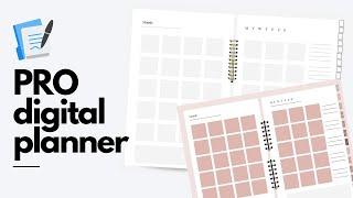 Best Way To Make a Digital Planner on Canva 