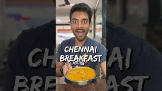 Chennai’s Authentic Breakfast Experience!!