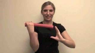 Thera-Band FlexBar "Reverse Tyler Twist" for Golfers Elbow