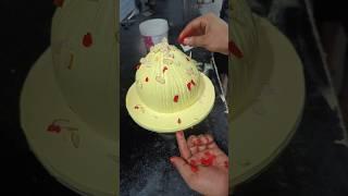 how to make modak cake decorating ganpati bappa special cake #trending #shorts