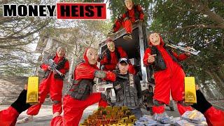 PARKOUR VS MONEY HEIST: Money Heist plots to kill Boss to avenge his wife's murder | Epic POV