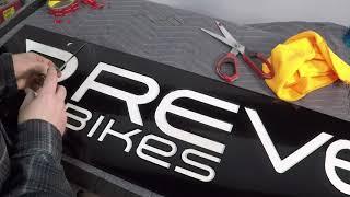 Making A CNC Plasma Cut Sheet Metal Signs For Revel Bikes Logo