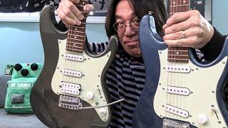 Unboxing Ibanez AZES31 Arctic Ocean Metallic & AZES40 Tungsten