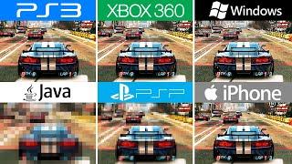 Split/Second (2010) iOS vs Xbox 360 vs PC vs Java vs PSP vs PS3 | Comparison (Which One is Better!)