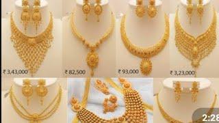 Stylish 2 tola gold set 2020