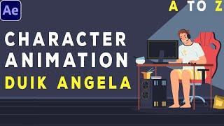 Gamer Animation with DUIK ANGELA | After Effects Tutorial