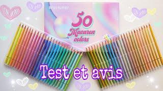 Test Brutfuner Macaron 50. coloriage adulte.