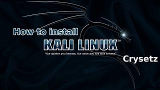 Kali Linux Boot Stick erstellen und Kali einfach installieren - EFI/Legacy - How To install Kali