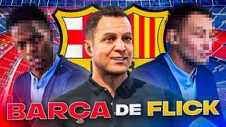 RECONSTRUIMOS EL FC BARCELONA CON FLICK!!! MODO CARRERA REALISTA!