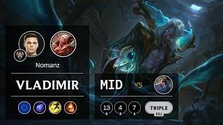 Vladimir Mid vs Yasuo - EUW Challenger Patch 9.24