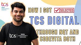 My TCS Digital Interview Experience: NQT exam and CODEVITA both Cleared | TCS Digital | 2023