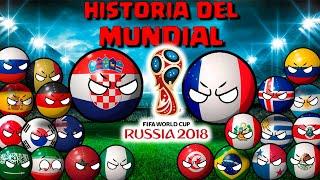 HISTORIA DEL MUNDIAL DE RUSIA 2018 COUNTRYBALL