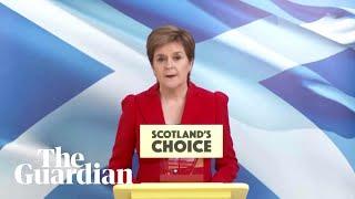 Scotland independence referendum is 'will of the people', says Nicola Sturgeon