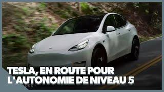 Tesla, en route pour l'autonomie de niveau 5