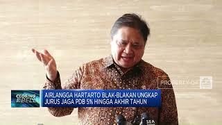 Airlangga Hartarto Blak-blakan Ungkap Jurus Jaga PDB 5% Hingga Akhir Tahun