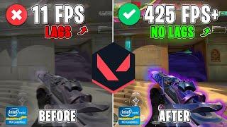 How To Boost FPS, Fix Lag And 0 Input Delay In Valorant Episode 8 Act 2| Best Settings!
