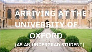 VLOG// Arriving at Oxford University - Bree's Oxford Diary