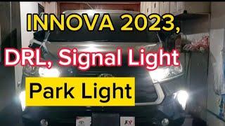 INNOVA 2023, D.I.Y. DRL, Signal Light & Park Light