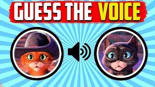 Guess The Puss In Boots The Last Wish Characters by VOICE | Puss In Boots Quiz