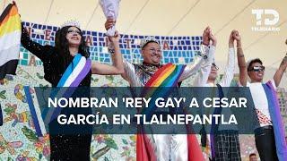 Reportero de MULTIMEDIOS es coronado como 'Rey Gay' de Mega Marcha Tlalnepantla 2024