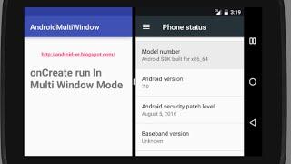 Detect and check if your app run in multi window mode