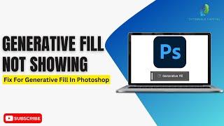 How to fix Photoshop Generative Fill NOT Showing? Quick Fix!