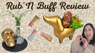 Rub'N Buff Review | How well does Rub'n Buff work? | Metal, Wood, Plastic, Ceramic & Fabric