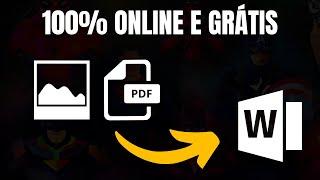 COMO EXTRAIR TEXTO DE IMAGEM E PDF | 100% ONLINE E GRÁTIS