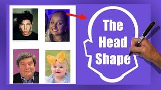 How to Draw a Caricature Head Shape: episode 48