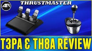 Thrustmaster TH8A Shifter & T3PA Pedals Review!!! (Forza 6 Wheel Gameplay)