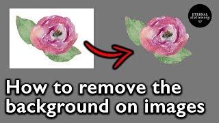 How to remove white background on images making them transparent  | Adobe illustrator