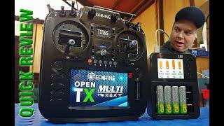 Eachine TX16S Open TX radio & ISDT C4 EVO 36W 8A 6 Channels Smart Battery Charger Quick review