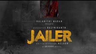 JAILER _ Official Title Poster | Rajinikanth | Nelson | Aniruth | Sun pictures #superstar