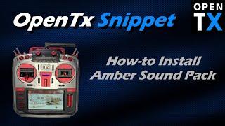 OpenTx Snippet • How-to Install the Amber Sound Pack