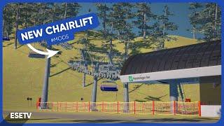 New 6-CLD/B Uni-G Vision Chairlift | WRS Mod Showcase