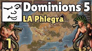 Dominions 5 | LA Phlegra, Turn 1-3 | Mu Plays