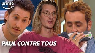 Pierre Niney et Jonathan Cohen tentent de faire craquer Paul Mirabel (spoiler : c'est impossible)