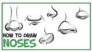 How To Draw Noses: CARTOONING 101 #5