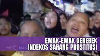 Aksi Emak-Emak Gerebek Indekos yang Jadi Tempat Prostitusi