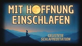 Mit HOFFNUNG einschlafen – durch geführte Schlafmeditatio | Geleitete Meditation mit Affirmationen