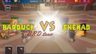 Pocket Heroes [PVP]: barduck VS Shenad (BRD team)