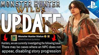 Big MONSTER HUNTER WILDS Update - Massive GAME BREAKING BUG FIX Coming Soon