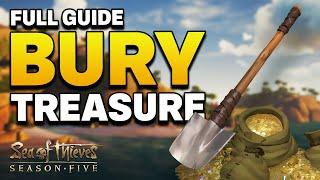 How To Bury Your Treasure & Create Custom Maps - Sea of Thieves Season 5